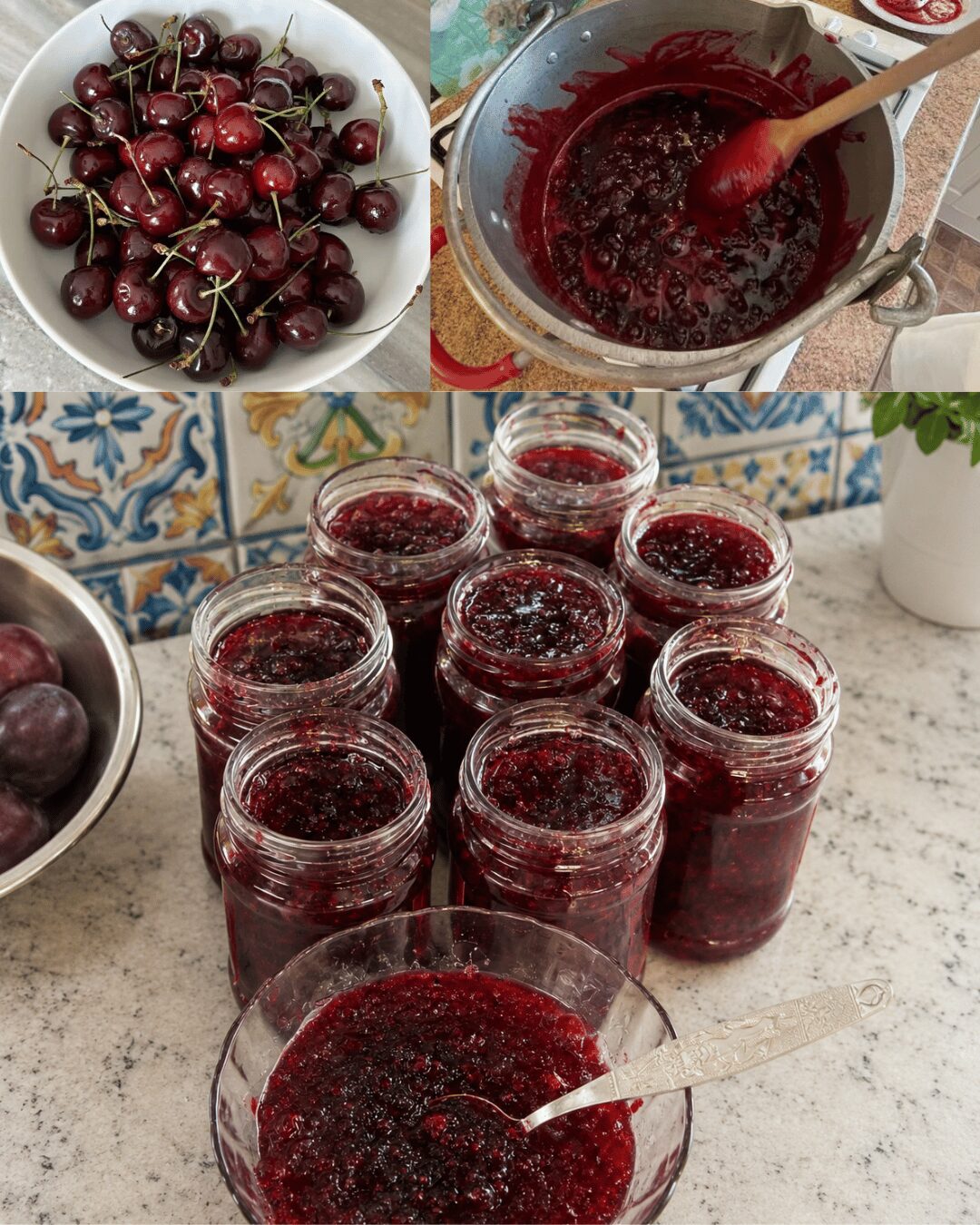 Confiture de Cerises Maison à l'Ancienne