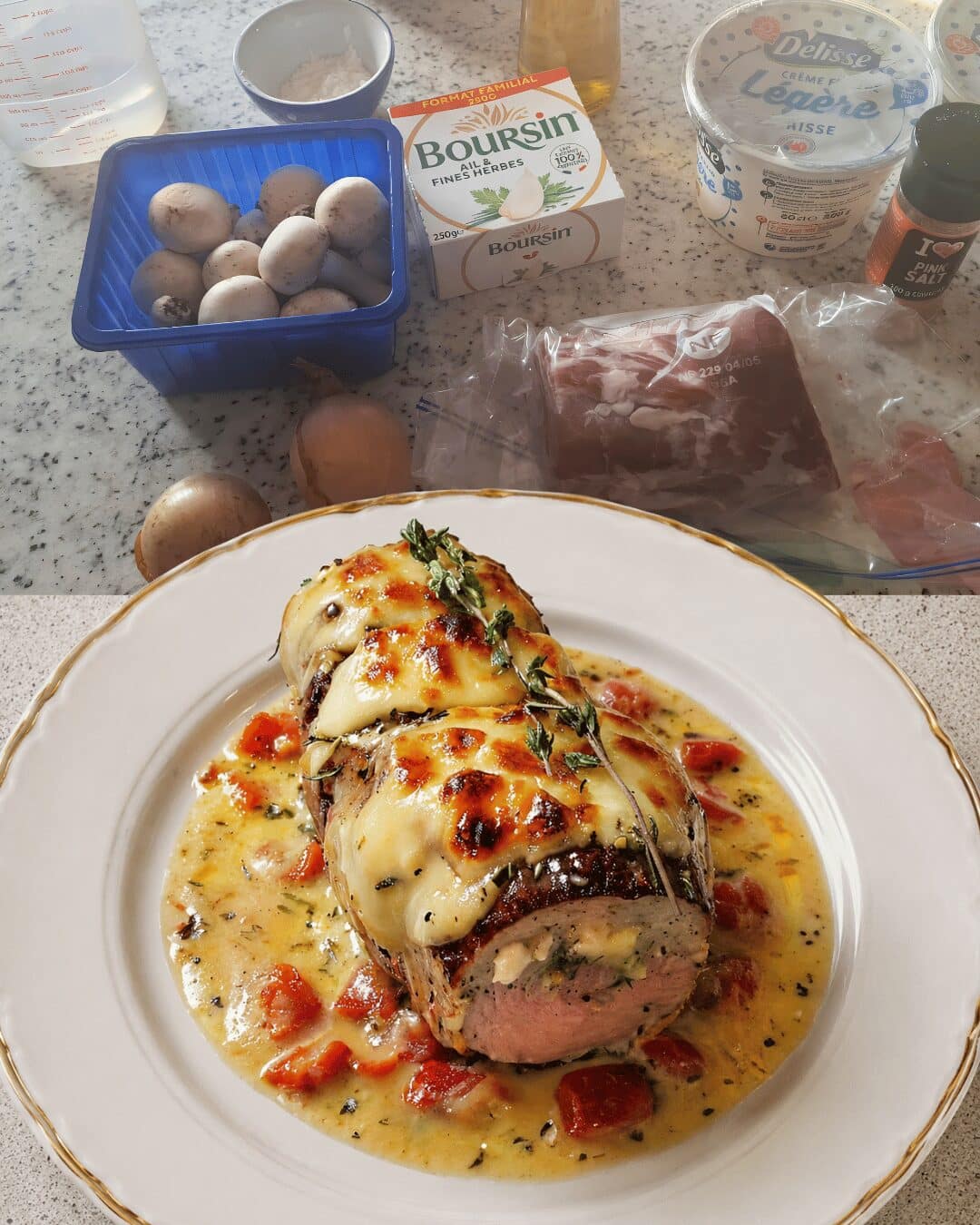Filet Mignon de Porc au Boursin