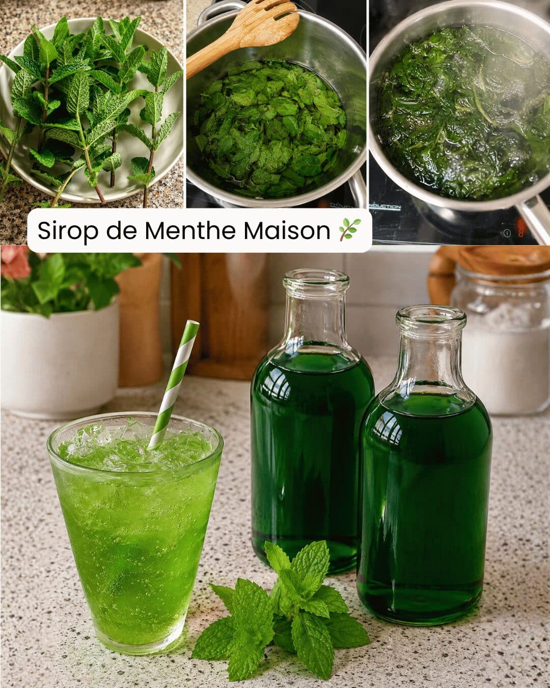 Sirop de Menthe Maison