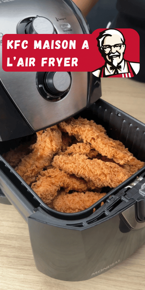 Poulet Croustillant Façon KFC à l'Air Fryer