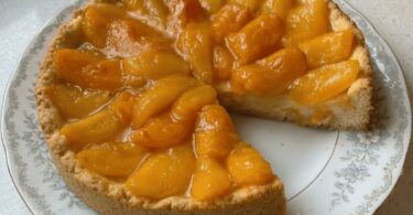 Tarte aux Abricots & Crème Pâtissière