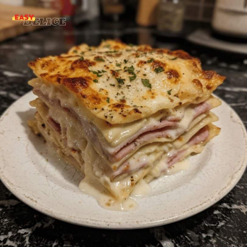  Lasagnes au Jambon et Fromage