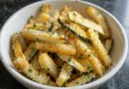 Frites de Courgettes au Four