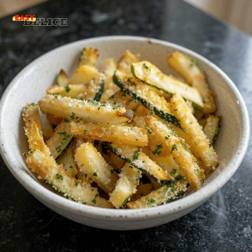 Frites de Courgettes au Four