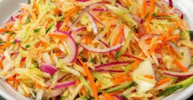 Salade Croquante au Chou et à la Pomme