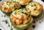 Jalapeños Farcis aux Crevettes Cajun Gratinés