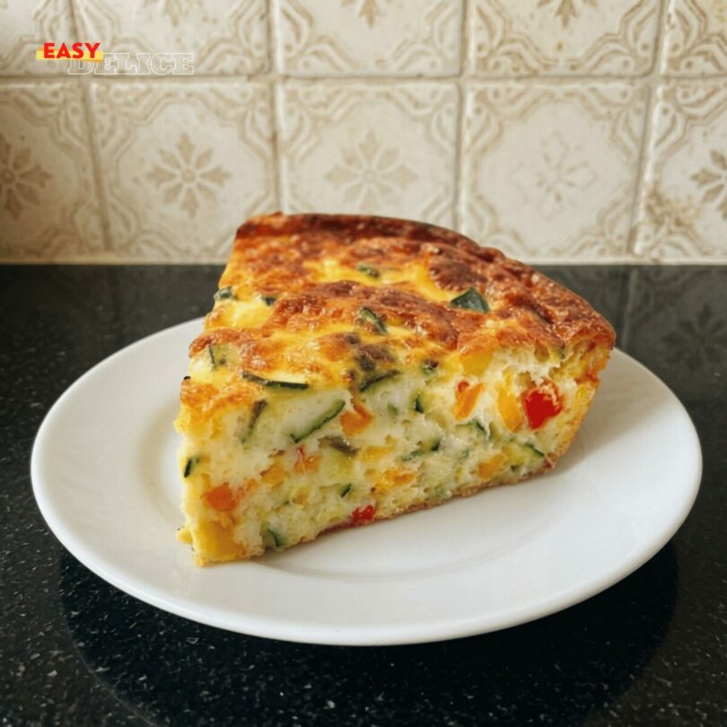 Quiche Sans Pâte aux Légumes du Soleil