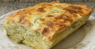 Terrine Fondante de Courgettes au Fromage Filant
