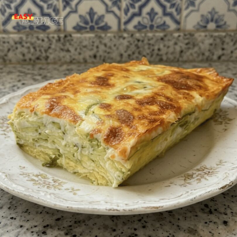 Terrine Fondante de Courgettes au Fromage Filant