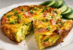 Flan de Courgettes au Jambon