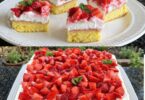 Gâteau Frais aux Fraises et à la Crème