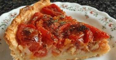 Tarte Provençale aux Tomates