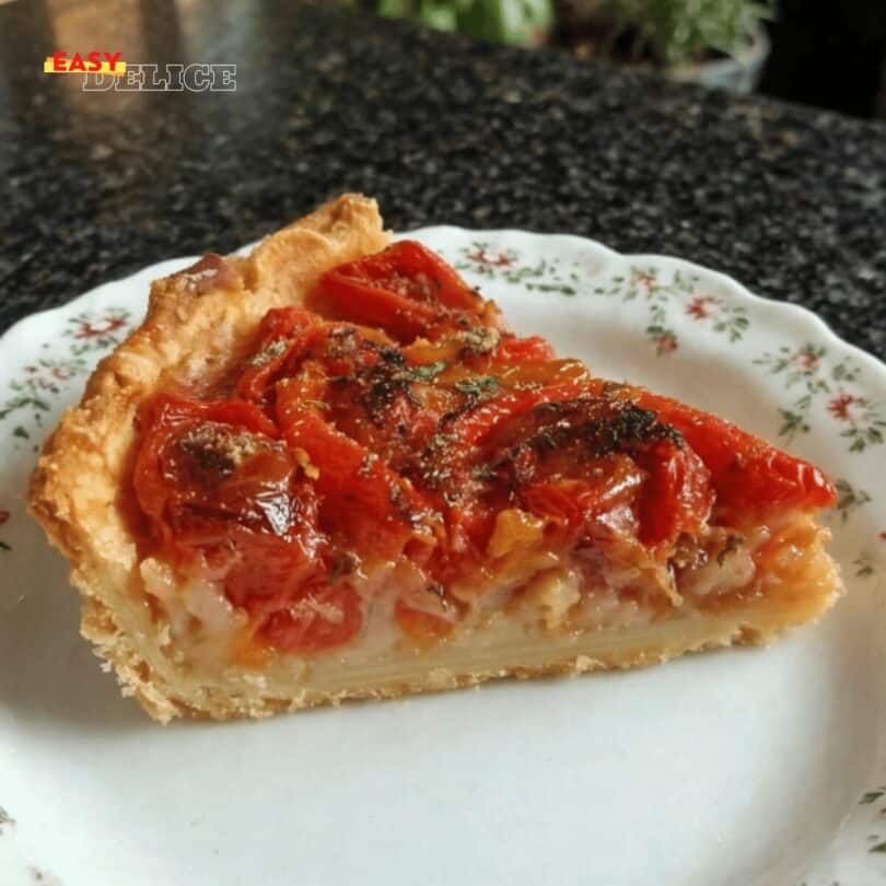 Tarte Provençale aux Tomates