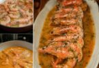 Crevettes à l'Ail, Vin Blanc