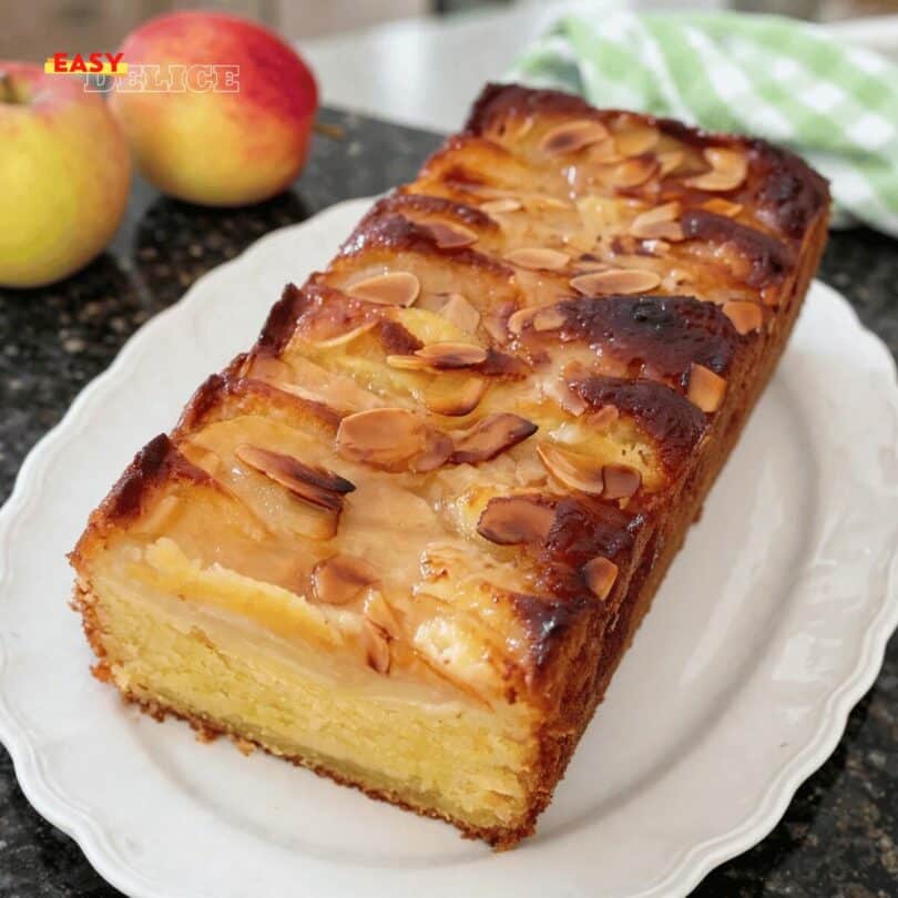 Gâteau Fondant aux Pommes