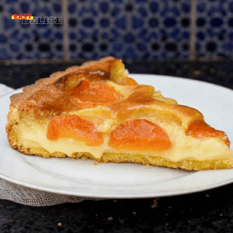 Tarte aux Abricots à la Crème d'Amande Fondante