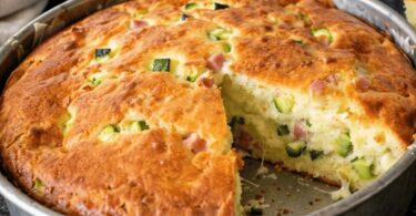 Gâteau Salé Moelleux aux Courgettes