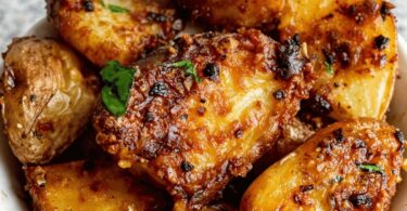 Pommes de Terre Rôties au Pesto