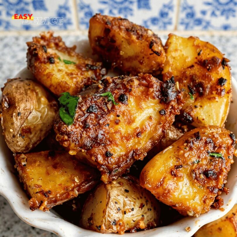 Pommes de Terre Rôties au Pesto
