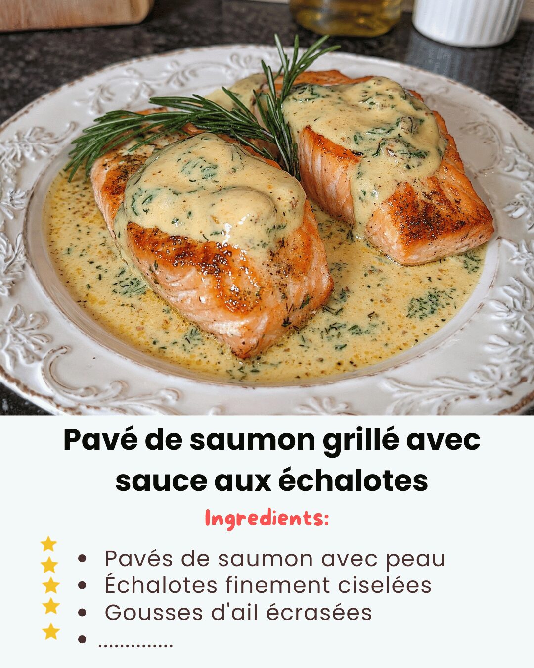 Pavé de Saumon Grillé