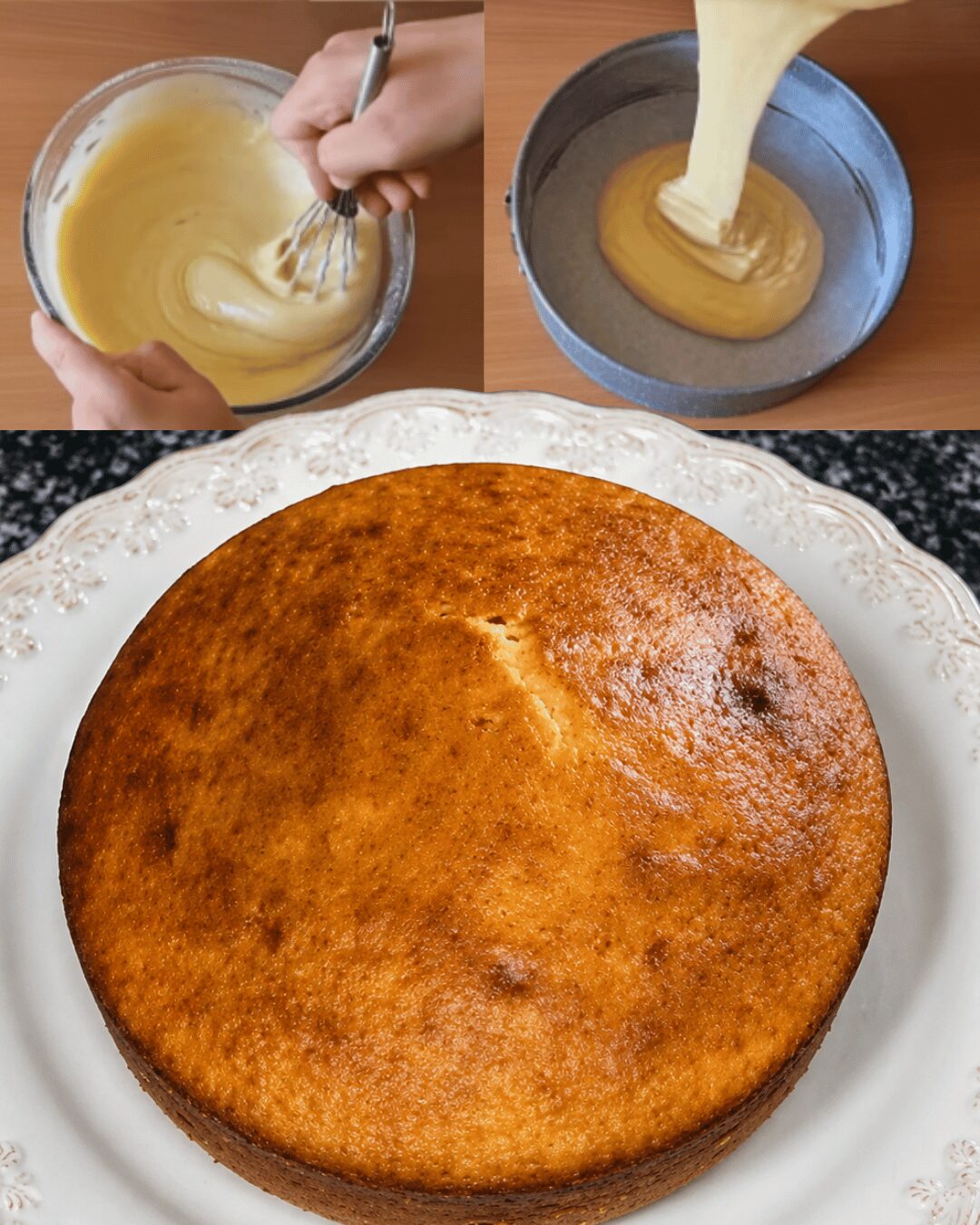 Gâteau Nuage au Yaourt Sans Beurre Sans Huile
