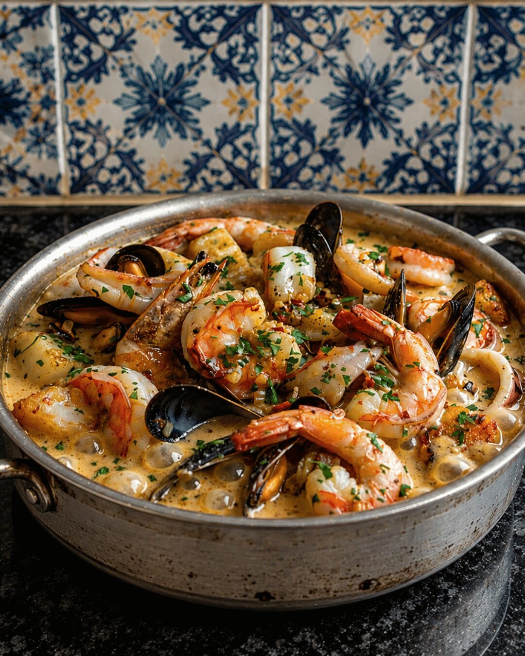 Cassolette de la Mer à la Crème