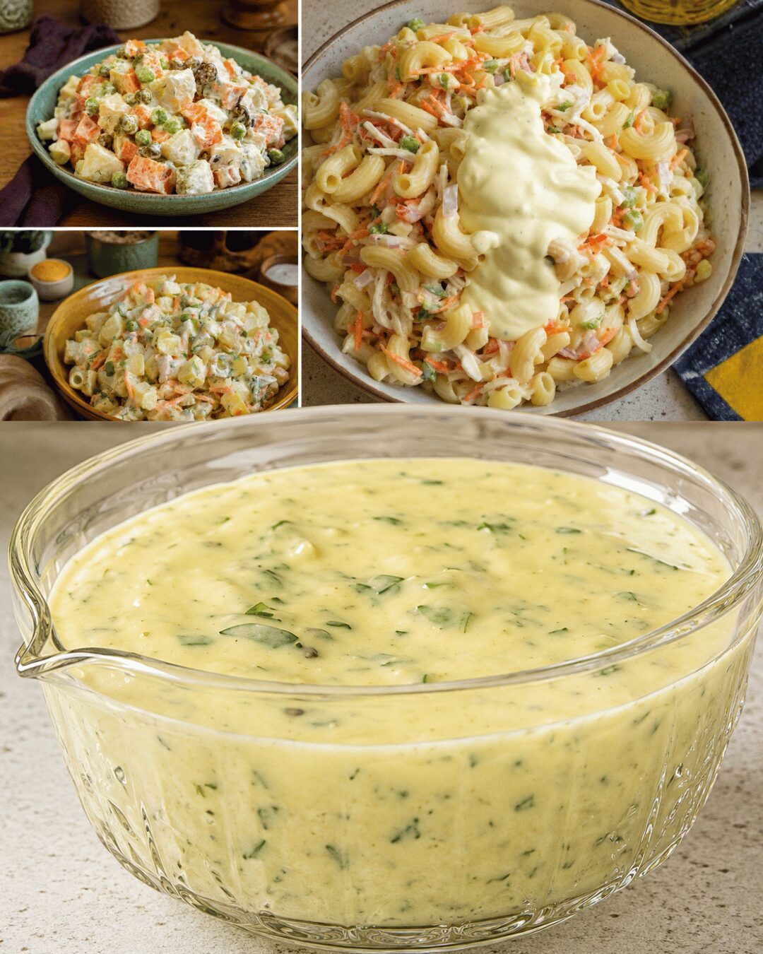 Sauce Légère Crémeuse pour Salades