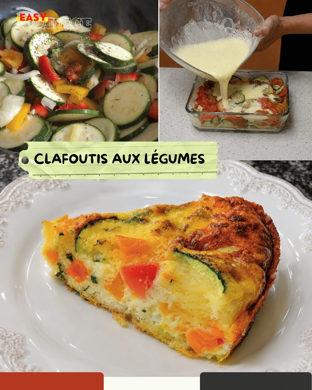 Clafoutis aux Légumes