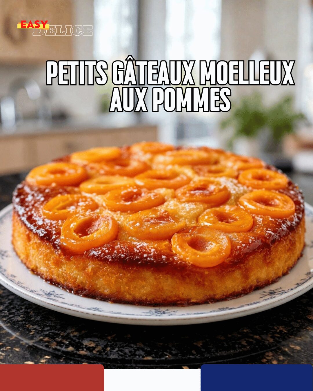 Gâteau Renversé aux Abricots Caramélisés