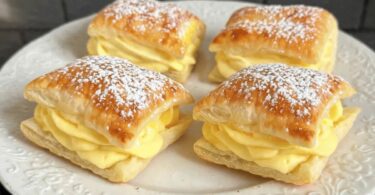 Feuilletés Gourmands à la Crème Pâtissière