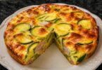 Gâteau Invisible aux Courgettes et Jambon