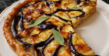 Tarte Rustique aux Aubergines