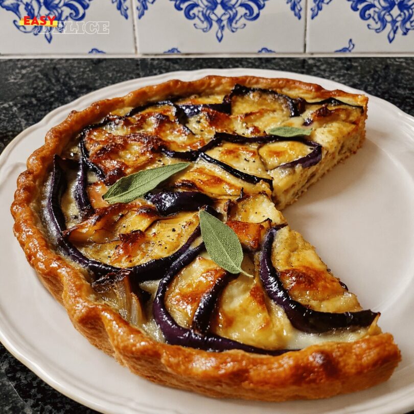 Tarte Rustique aux Aubergines