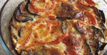 Gratin d'Aubergines à l'Italienne