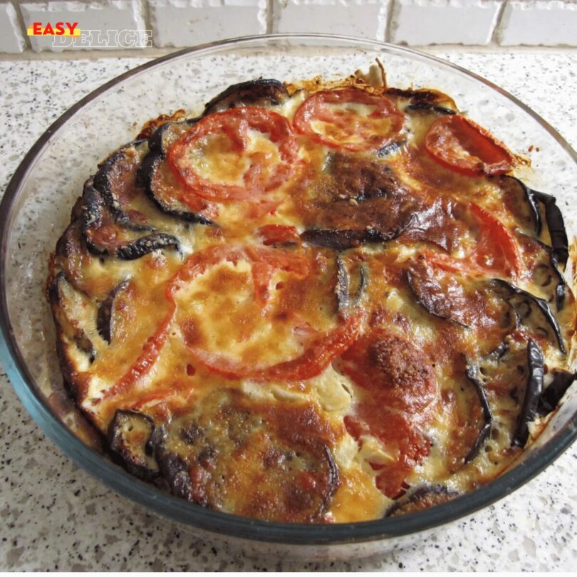 Gratin d'Aubergines à l'Italienne