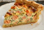 Quiche Crémeuse au Saumon & Fines Herbes