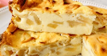 Flan aux Pommes au Yaourt