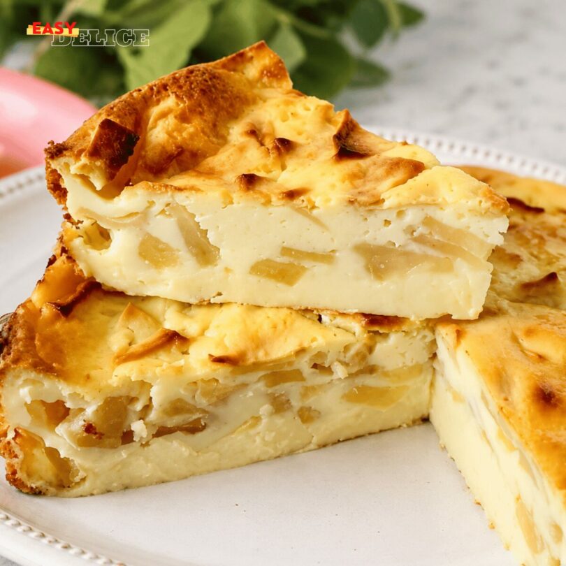 Flan aux Pommes au Yaourt