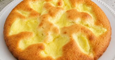 Gâteau Moelleux au Citron avec Crème Fondante
