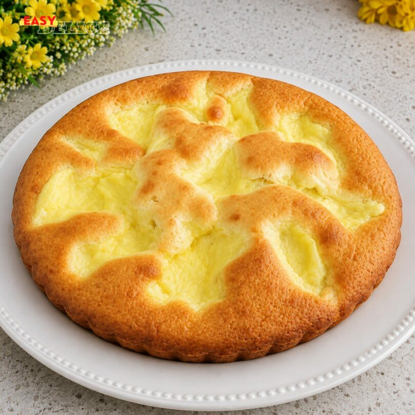 Gâteau Moelleux au Citron avec Crème Fondante