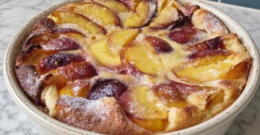 Clafoutis aux Nectarines