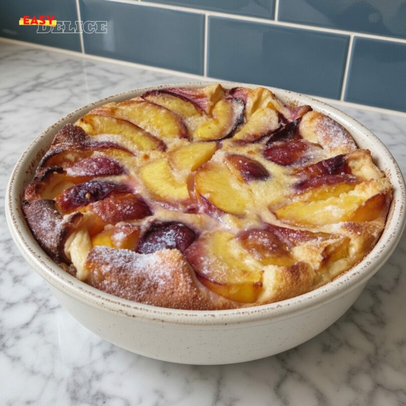 Clafoutis aux Nectarines