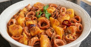 Calamars Mijotés aux Pommes de Terre