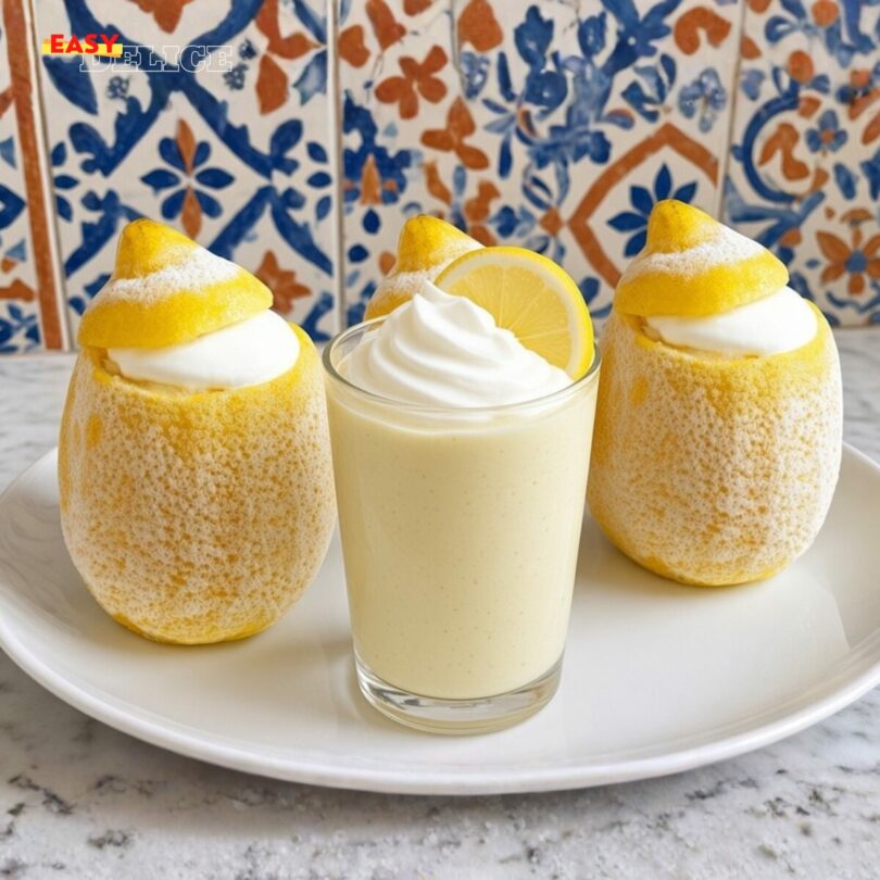Verrines Citron Givrées