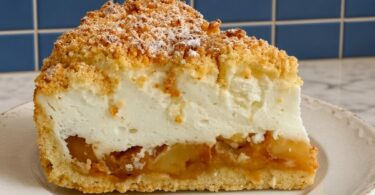 Tarte aux Pommes à la Crème Soufflée