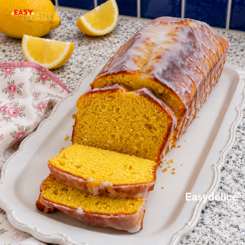 Gâteau Moelleux au Citron Glacé