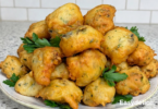 Beignets d’Aubergines au Parmesan