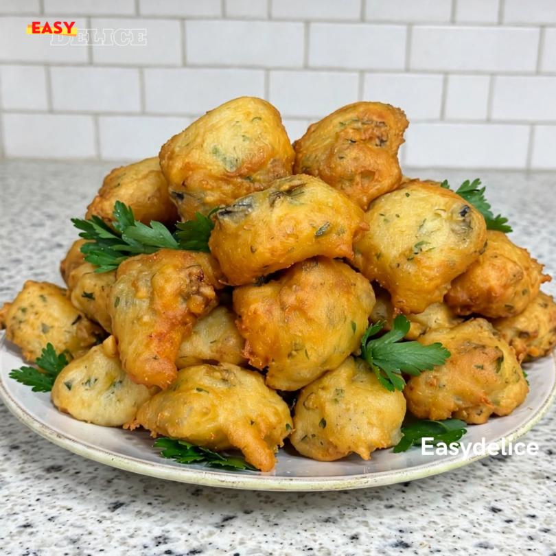 Beignets d’Aubergines au Parmesan