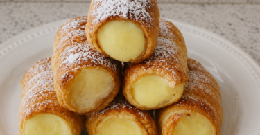 Cannelés de Pâte Feuilletée à la Crème Vanillée