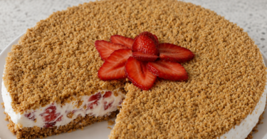 Gâteau aux Fraises sans cuisson